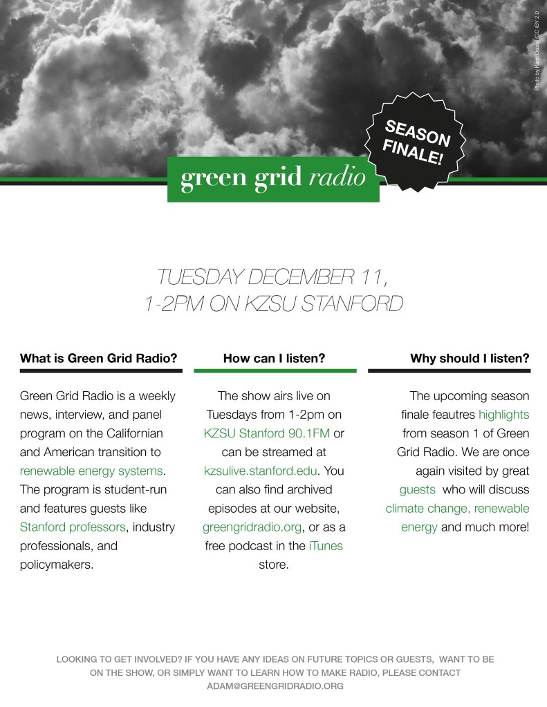 Season 1 Finale Flyer