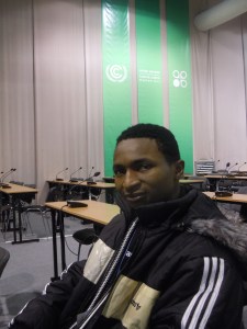 Hamzat Lawal of the Adopt a Negotiator project, photo by Adam Pearson